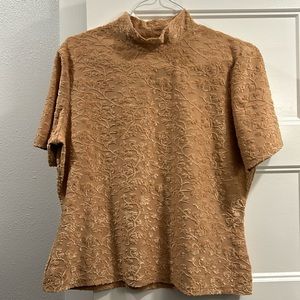 Christie and Jill Gold Top